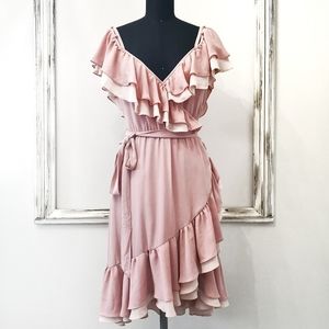 Rebecca Minkoff | Dresses | Rebecca Minkoff Barbiecore Sarah Ruffle ...